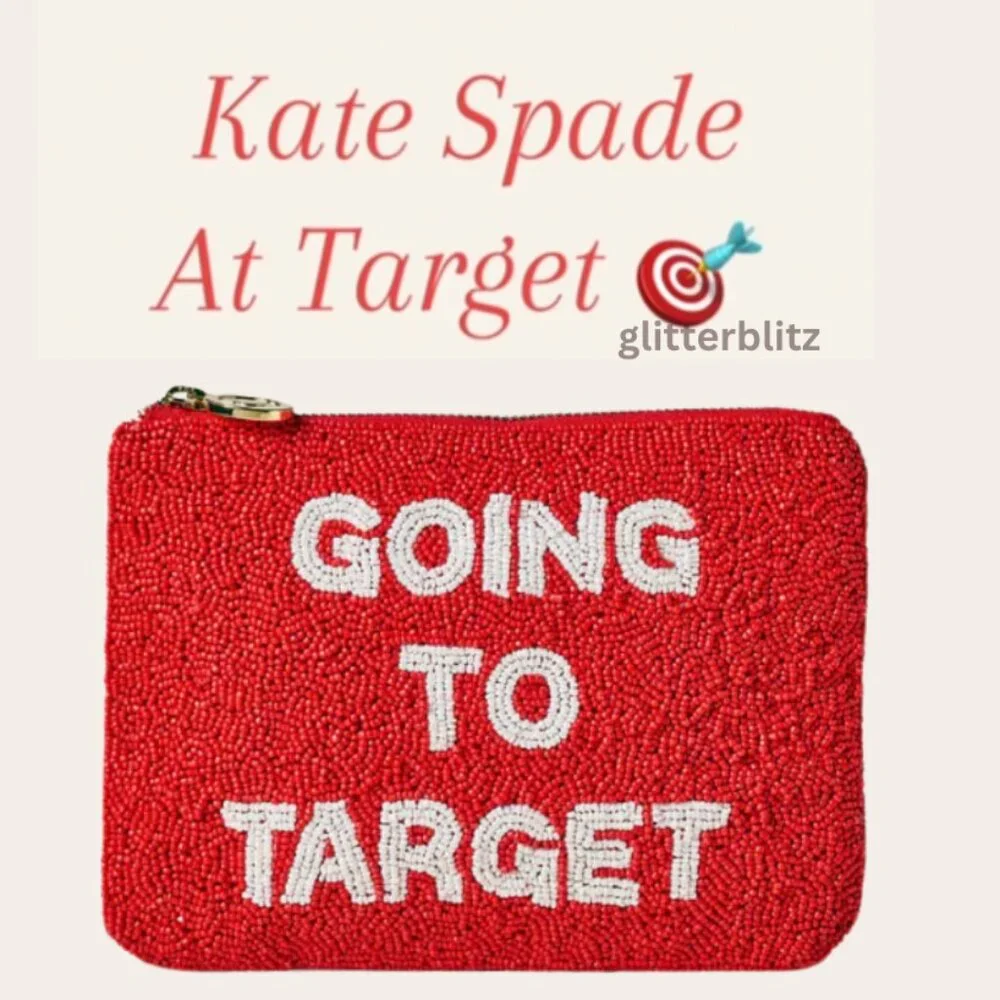 kate spade x Target “GOING TO TARGET” Beaded Clutch – Limited Edition